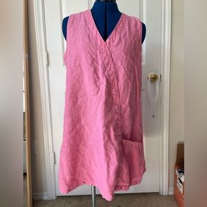 Linen Cut loose dress